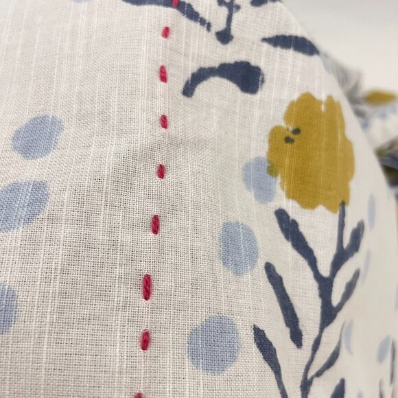 By Anthropologie Printed Jem Cotton Shower Curtain - Picture 11 of 11